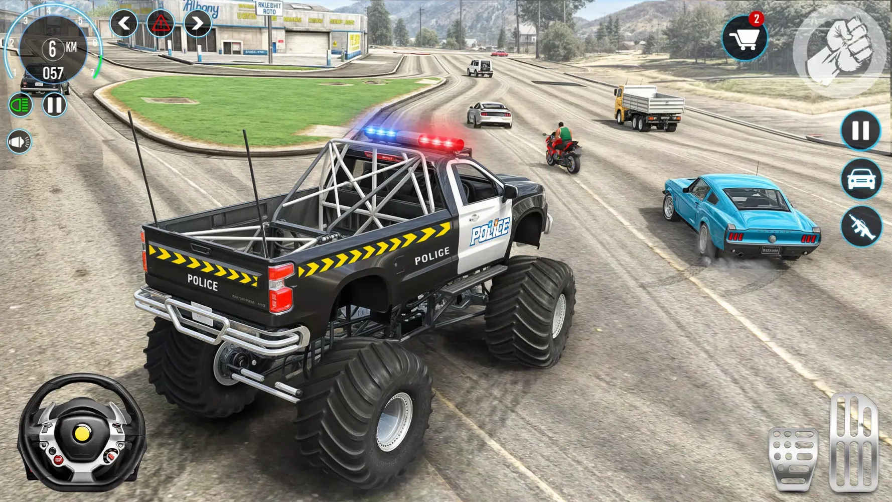 Police Monster Truck Cop Games Screenshots