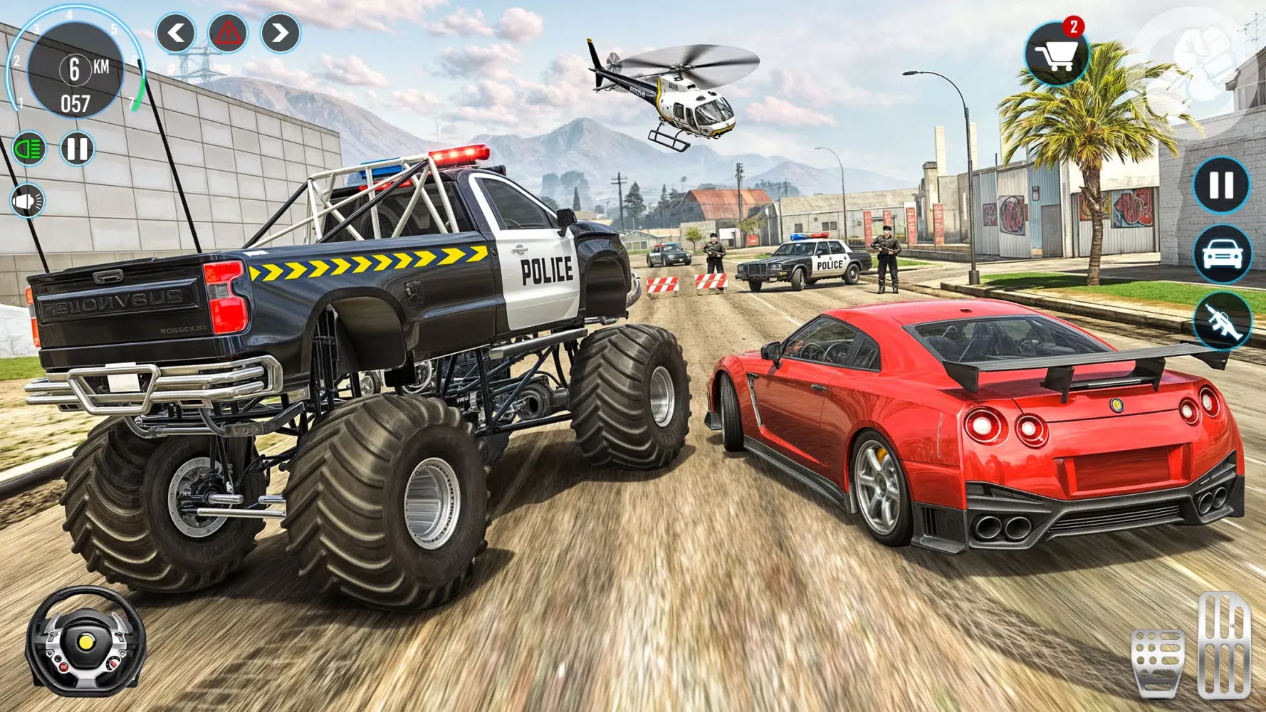Police Monster Truck Cop Games Screenshots