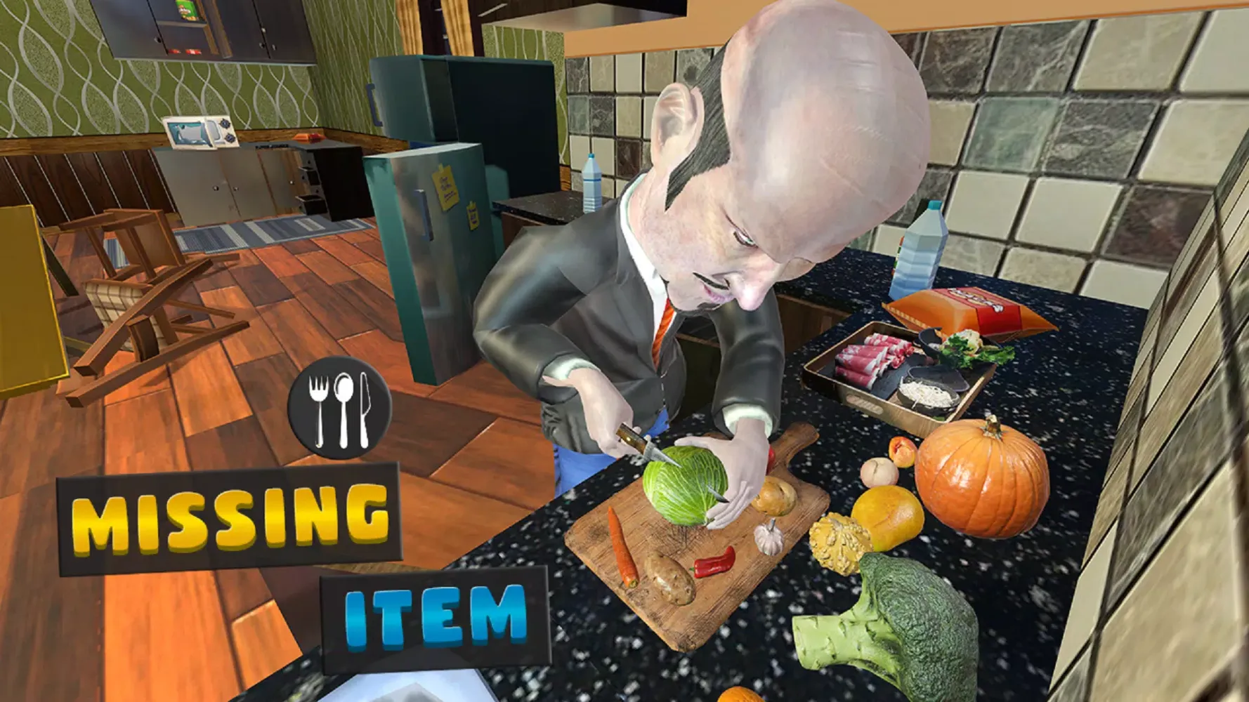 Scary Neighbor: Scary prank 3D Screenshots