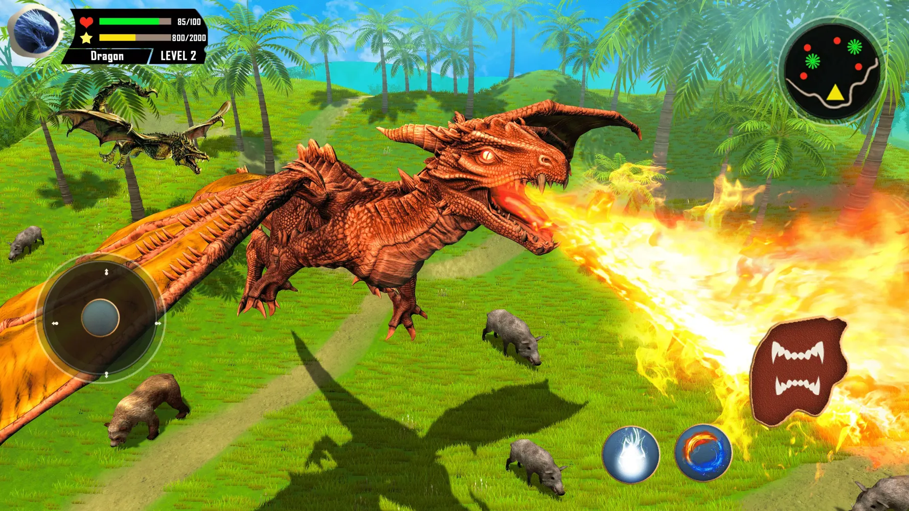 Flying Dragon Simulator Games Screenshots