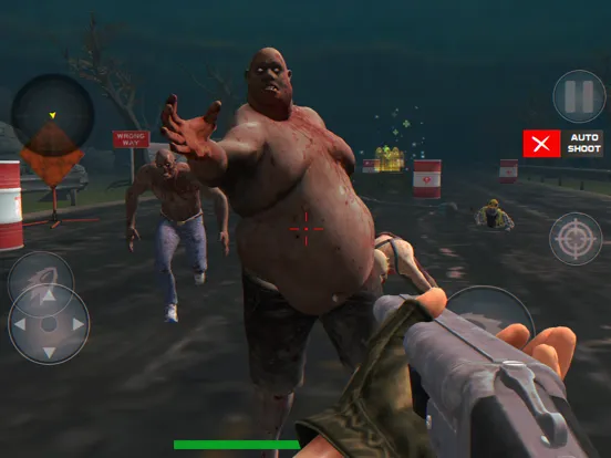 Zombie Shooting Waves Games 3D iPad  スクリーンショット