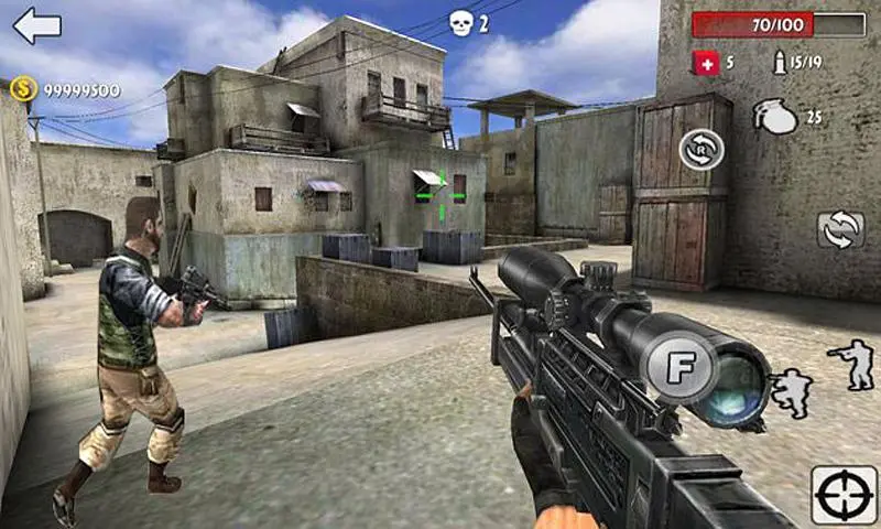 Capturas de tela do Gun Strike Shoot