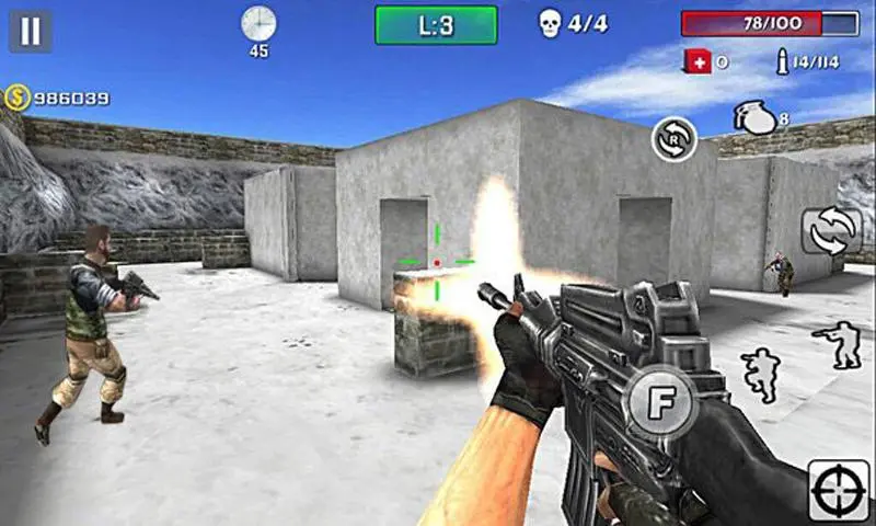 Capturas de tela do Gun Strike Shoot