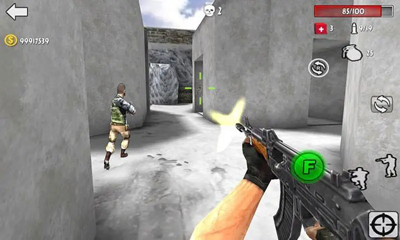 Capturas de tela do Gun Strike Shoot