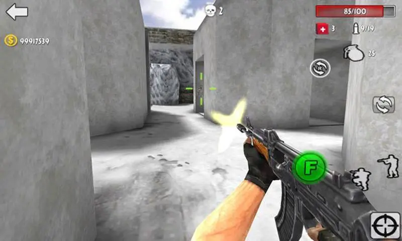 Capturas de tela do Gun Strike Shoot