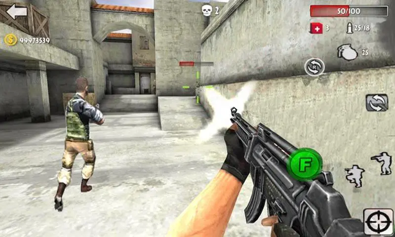 Capturas de tela do Gun Strike Shoot