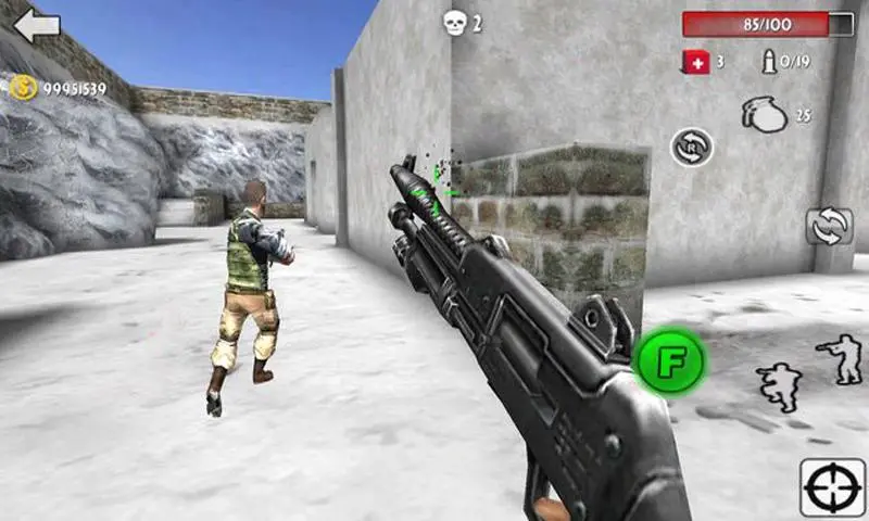Capturas de tela do Gun Strike Shoot