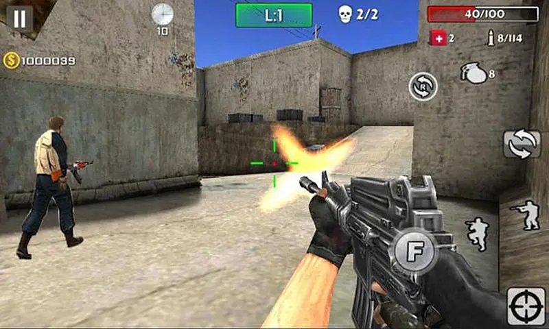 Capturas de tela do Gun Strike Shoot