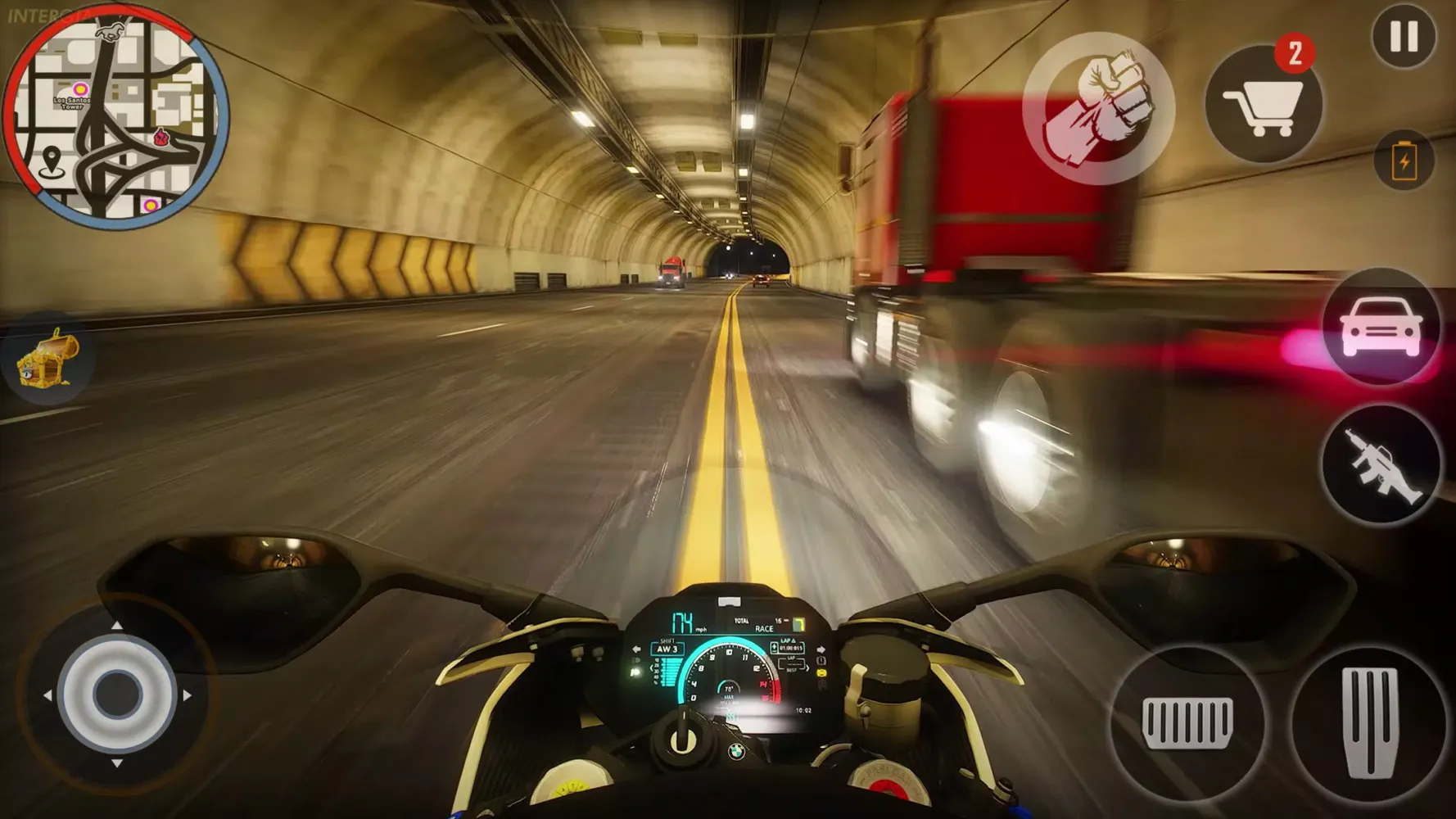 Highway Bike Riding & Racing Ekran Görüntüleri