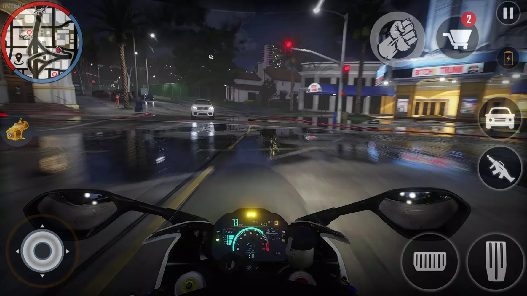 Highway Bike Riding & Racing Ekran Görüntüleri