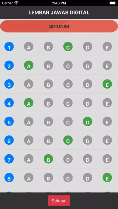 Captures d'écran de LJD Best Score Psikotes Kerja