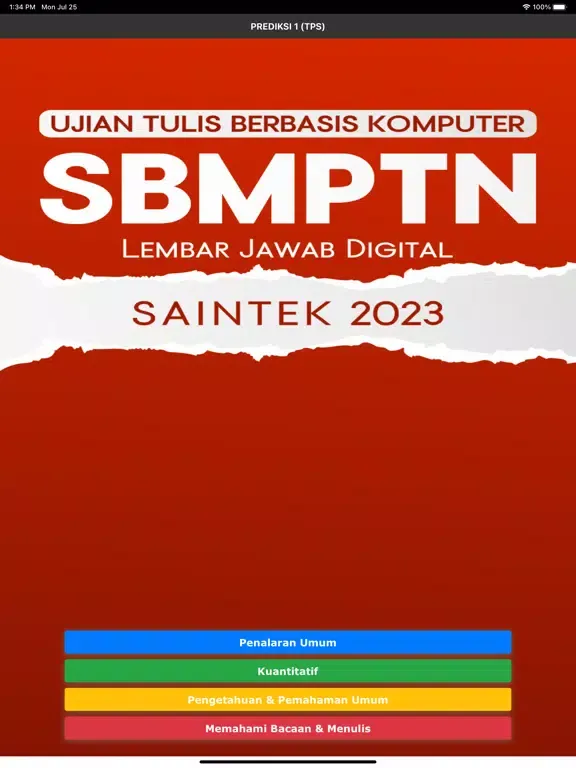 LJD SS UTBK SAINTEK 2023 iPad 應用截圖