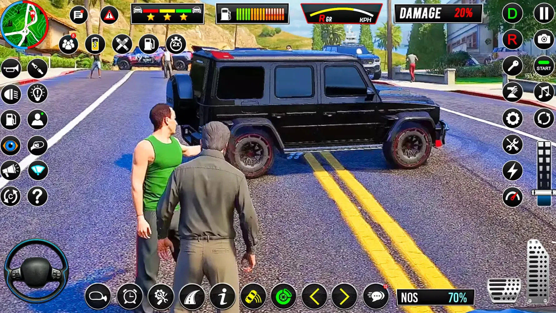 Zrzuty ekranu Offroad Jeep Driving: SUV Jeep