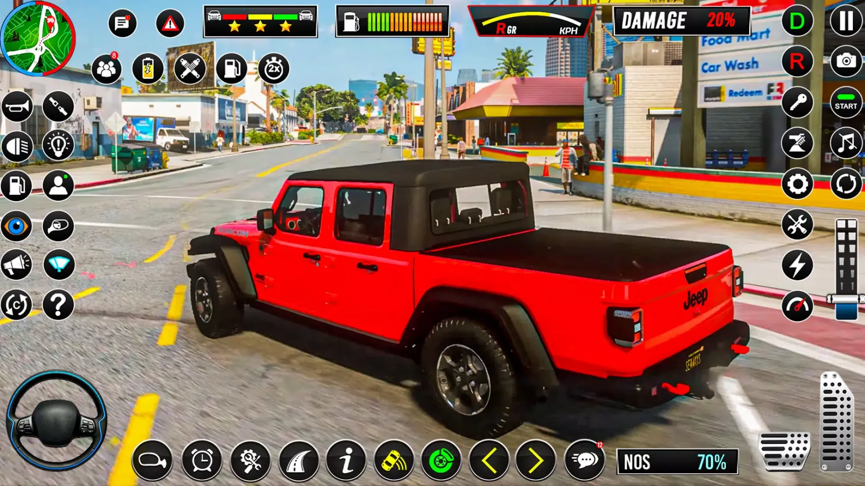 Zrzuty ekranu Offroad Jeep Driving: SUV Jeep