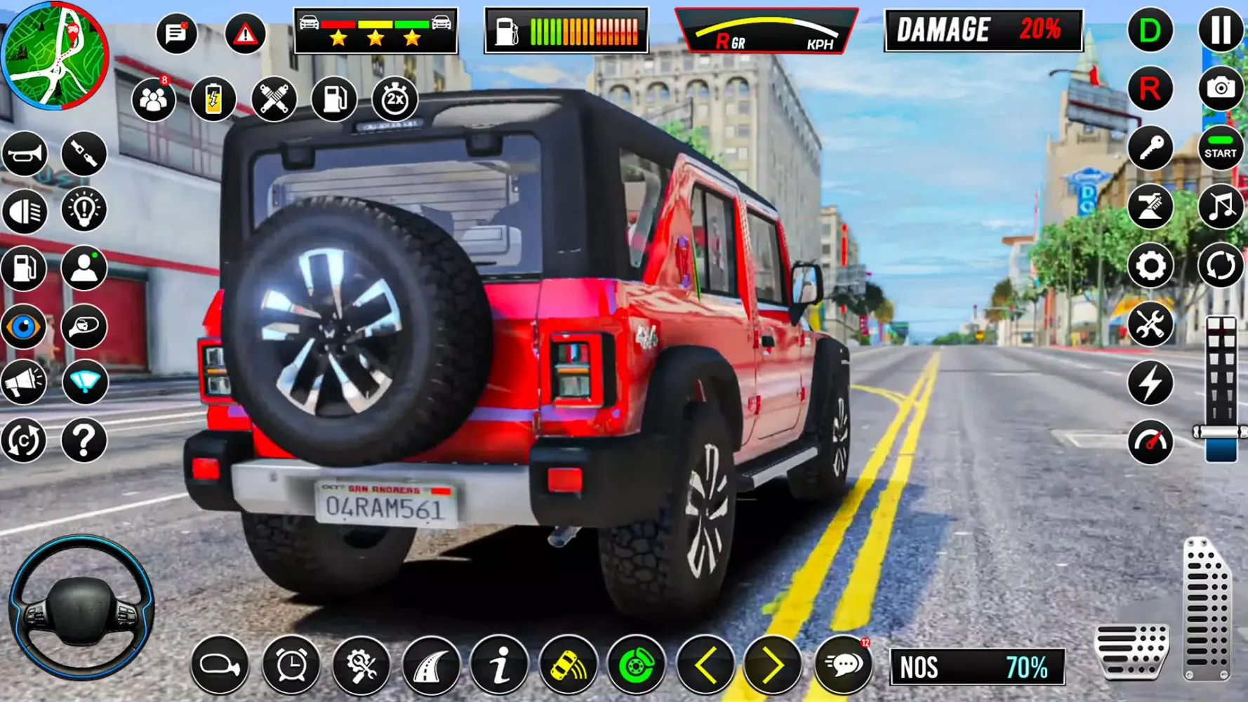 Zrzuty ekranu Offroad Jeep Driving: SUV Jeep