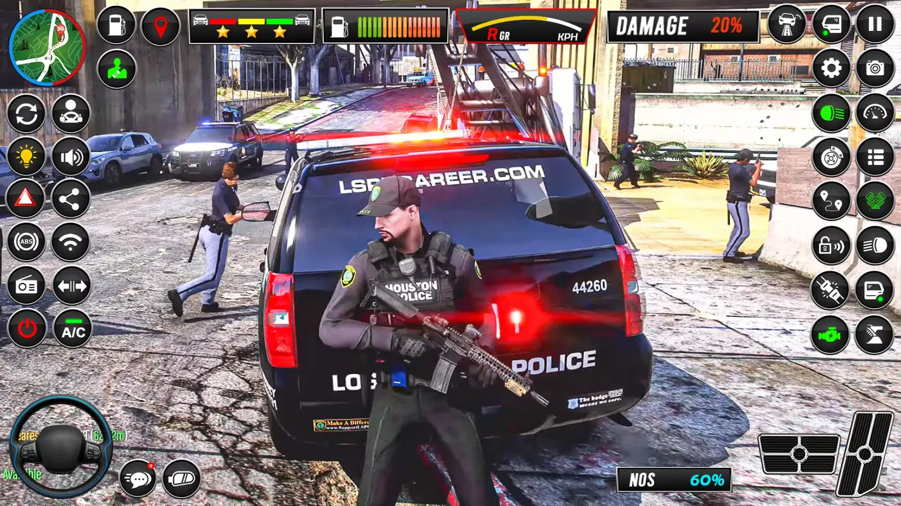 Capturas de tela do Police Car Games: Police Chase