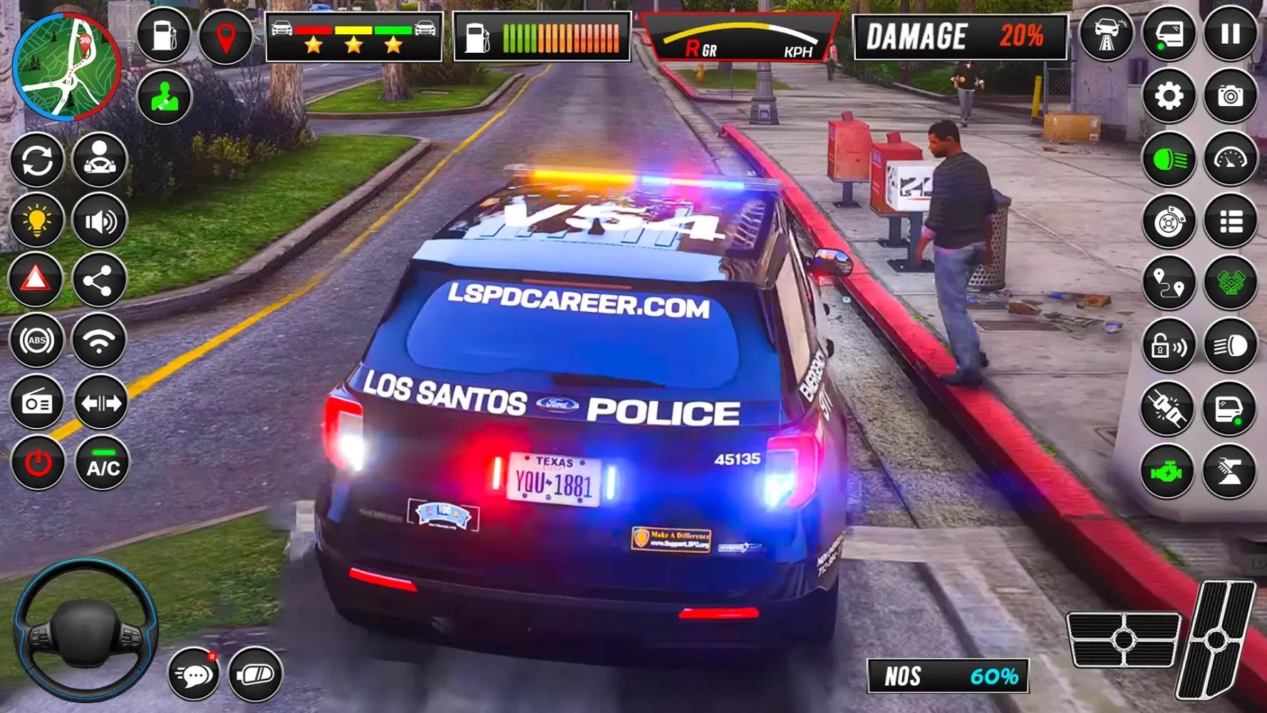 Capturas de tela do Police Car Games: Police Chase