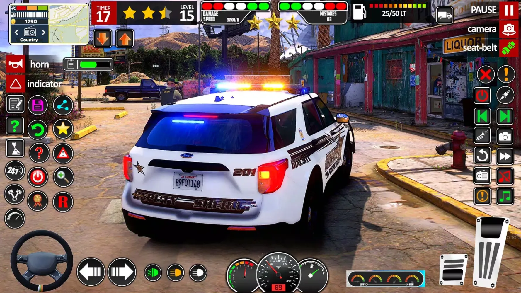Capturas de tela do Police Car Games: Police Chase
