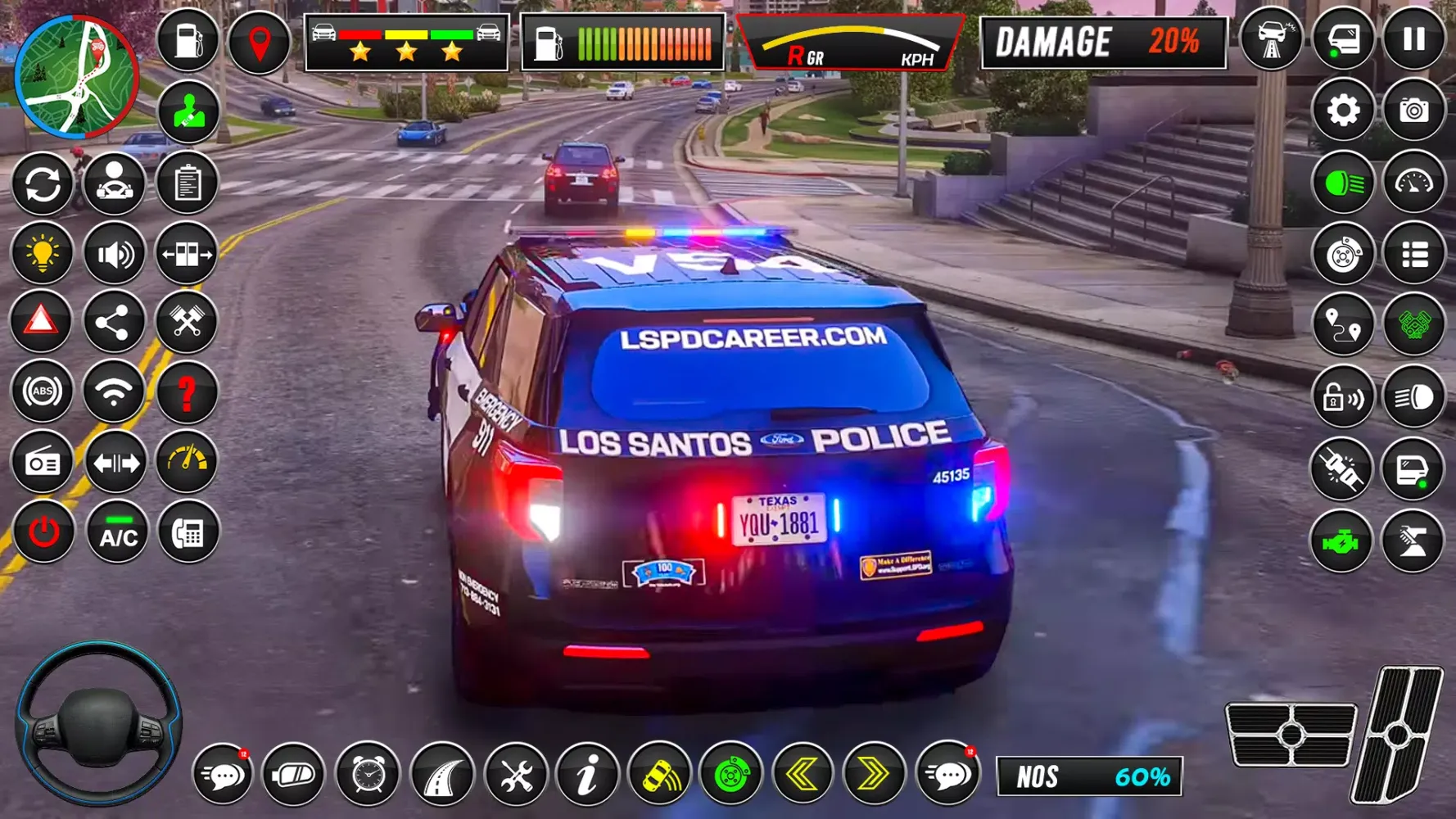 Capturas de tela do Police Car Games: Police Chase