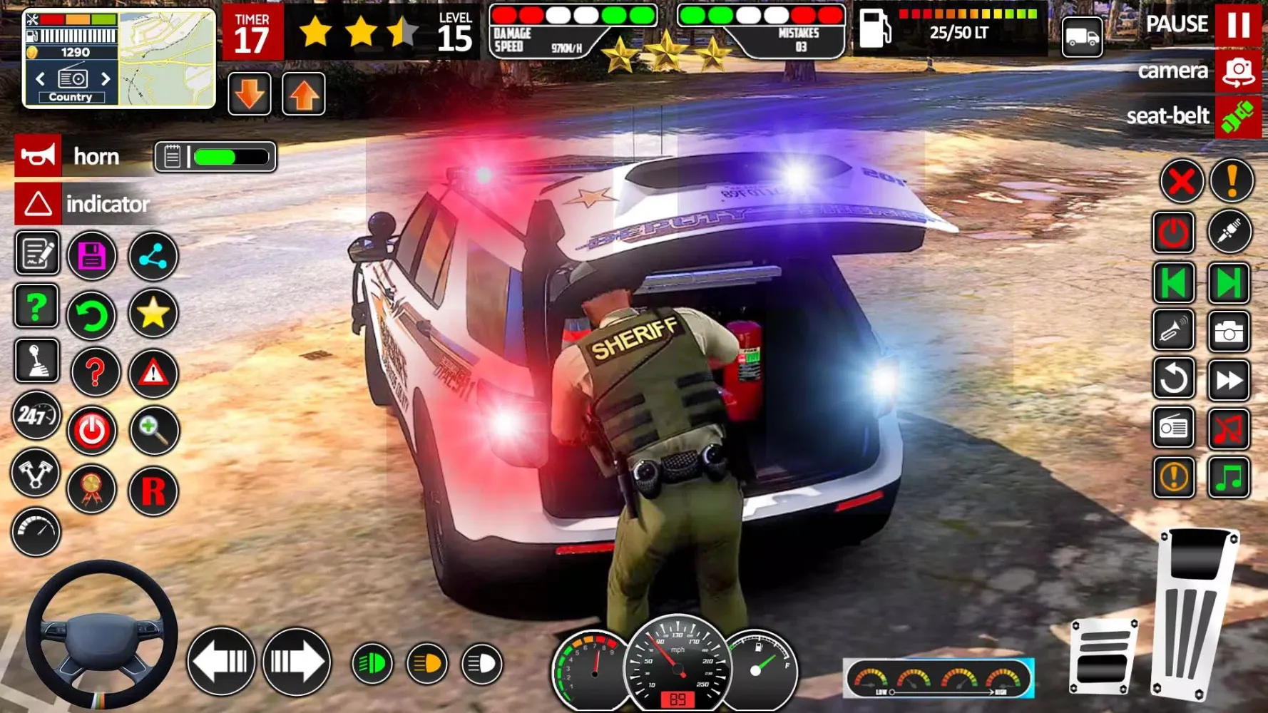 Capturas de tela do Police Car Games: Police Chase