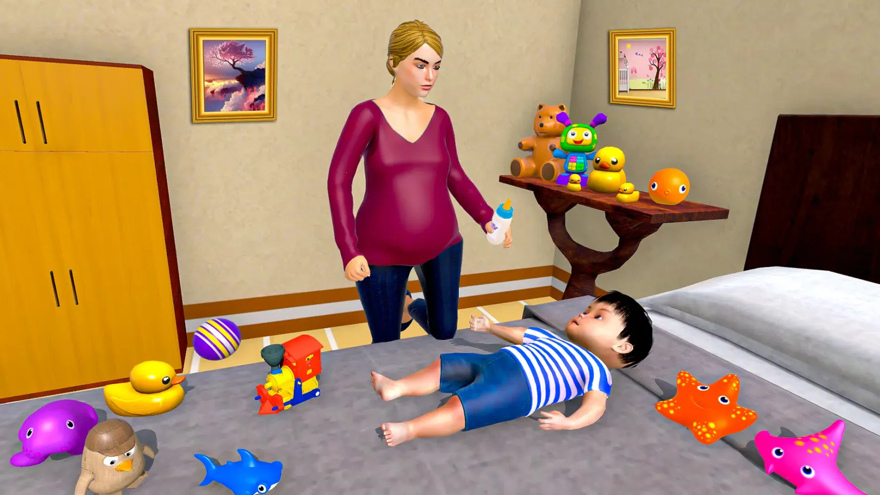 Pregnant Games: Mom Simulator Screenshots