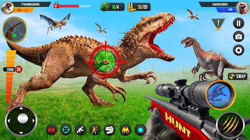 Ảnh chụp màn hình của Wild Dino Hunting Jungle Games