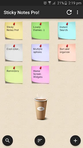 Screenshot di Sticky Notes Pro !