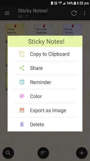 Screenshot di Sticky Notes Pro !