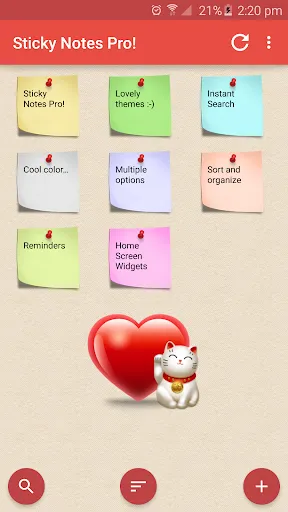 Screenshot di Sticky Notes Pro !