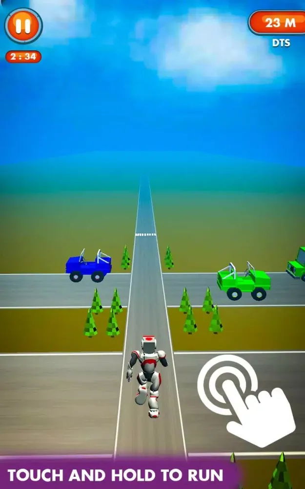 ภาพหน้าจอของ Beat The Traffic: New Run Man Racer Games 2020