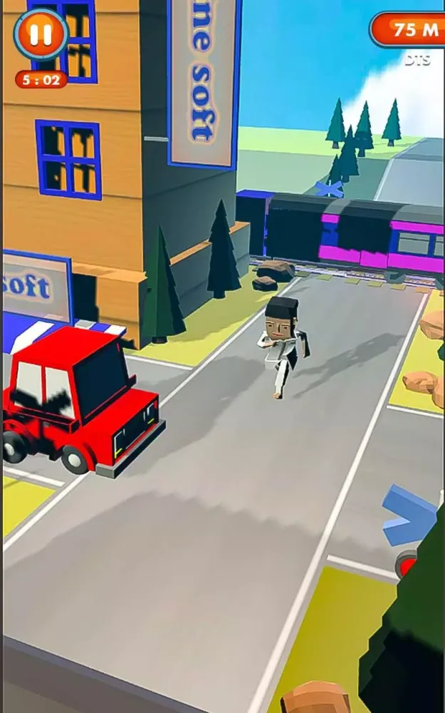 ภาพหน้าจอของ Beat The Traffic: New Run Man Racer Games 2020