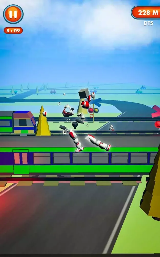 ภาพหน้าจอของ Beat The Traffic: New Run Man Racer Games 2020