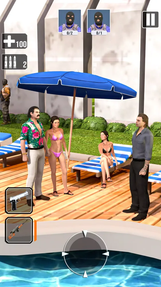 Capturas de tela do Agent Hitman Gun Shooting Game