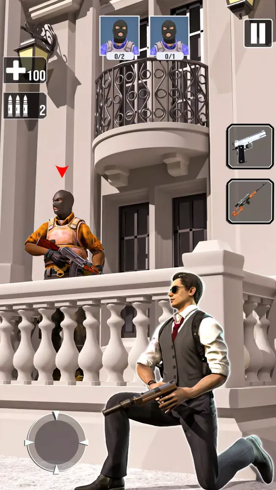Capturas de tela do Agent Hitman Gun Shooting Game