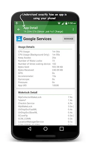 GSam Battery Monitor应用截图