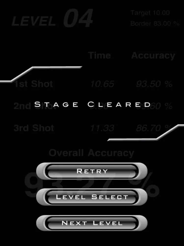 Tangkapan layar Time Sniper iPad 