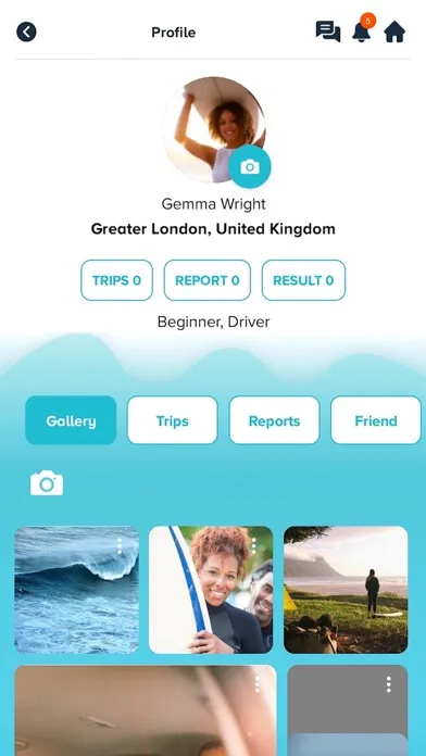 Capturas de tela do Global Surf Club