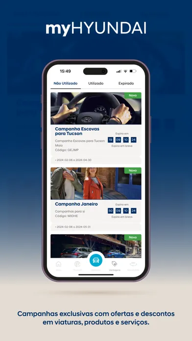 myHYUNDAI سکرین شاٹس