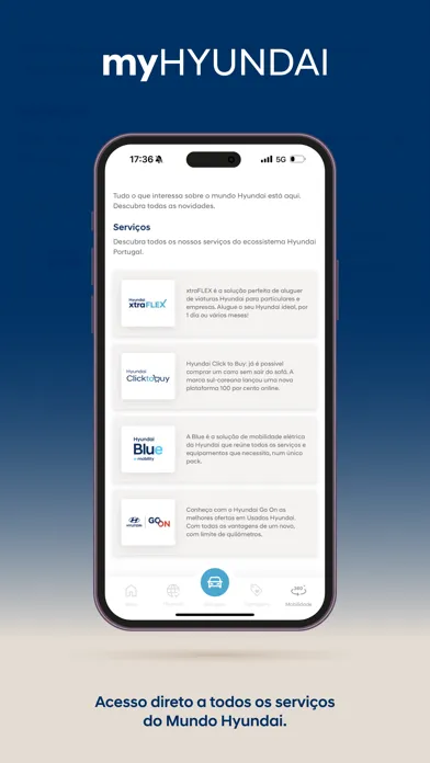 myHYUNDAI سکرین شاٹس