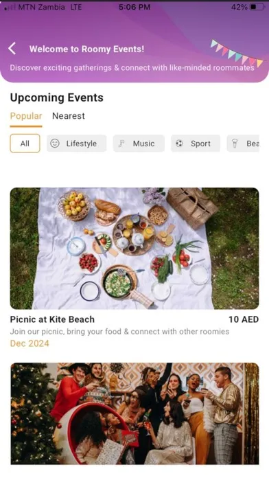 Roomy Finder Screenshots