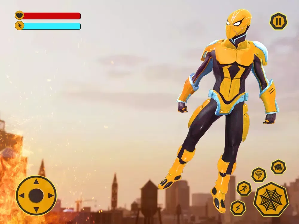 صور Super Spider Rope hero games iPad 