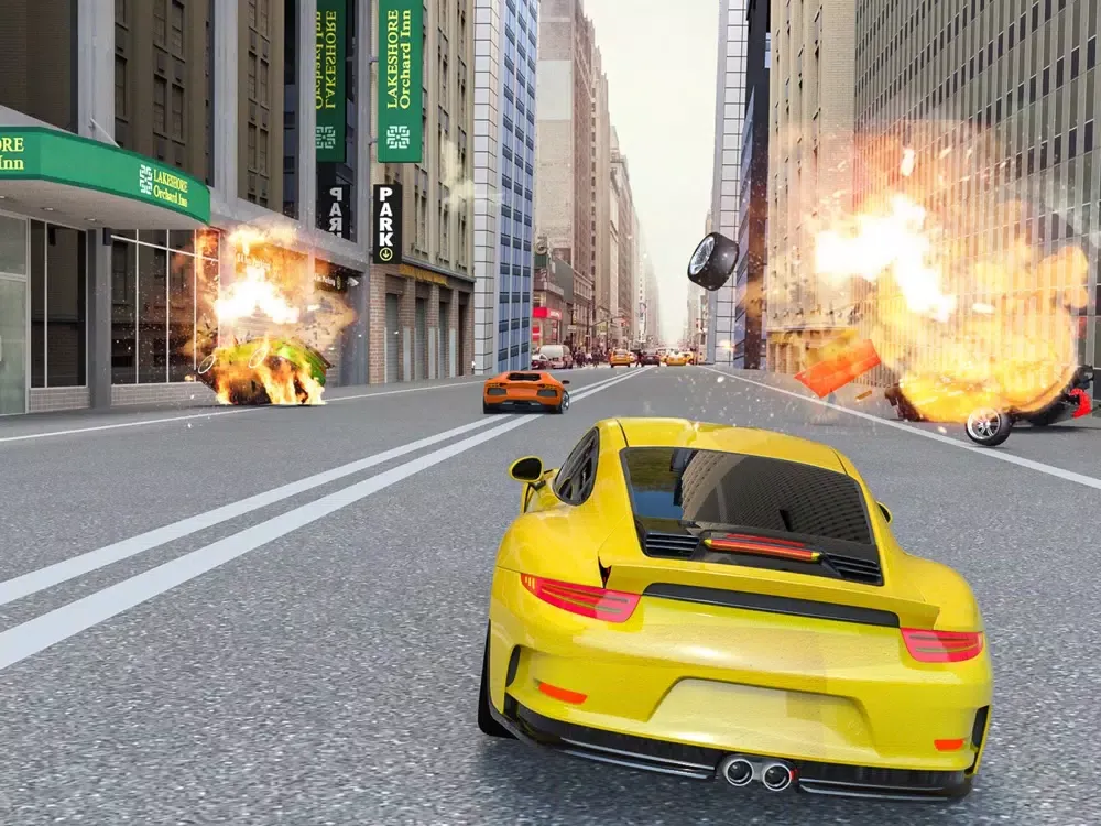 Capturas de tela do City Car Driving Traffic Tour iPad 