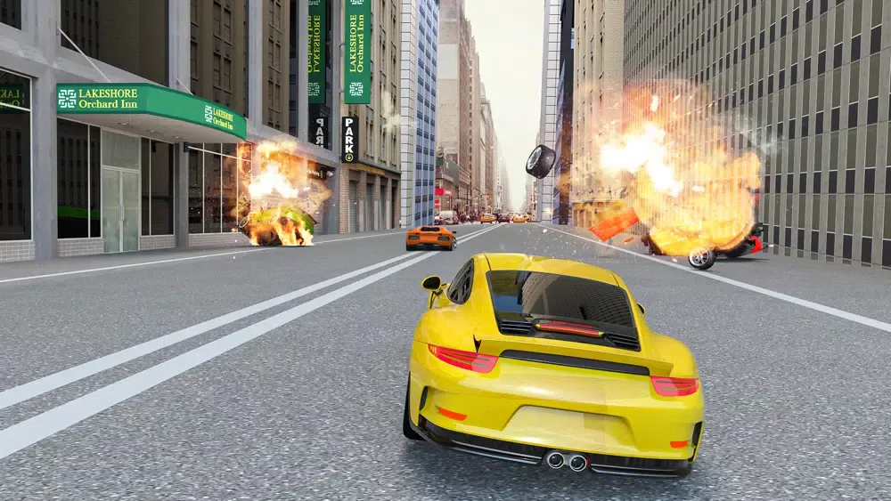 Capturas de tela do City Car Driving Traffic Tour