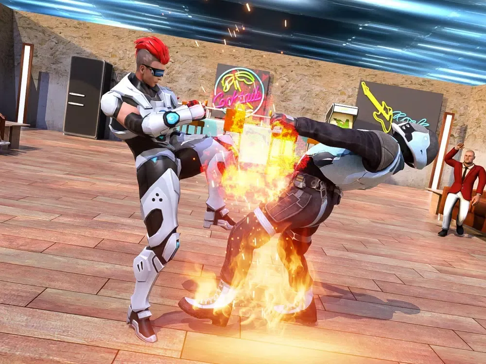 Capturas de tela do King Of Street Fighting Games iPad 