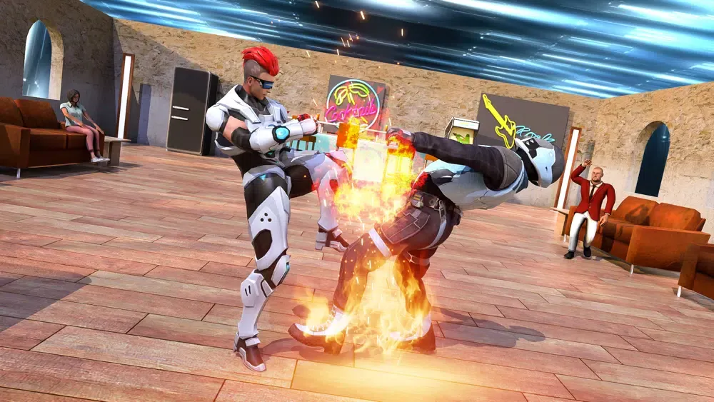 Capturas de tela do King Of Street Fighting Games