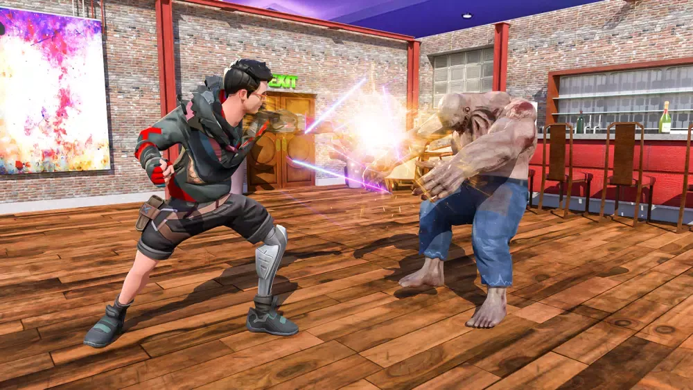 Capturas de tela do King Of Street Fighting Games