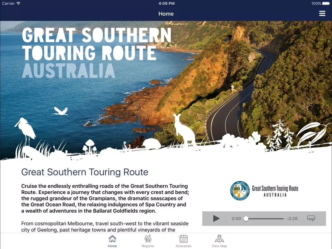 صور Great Southern Touring Route iPad 