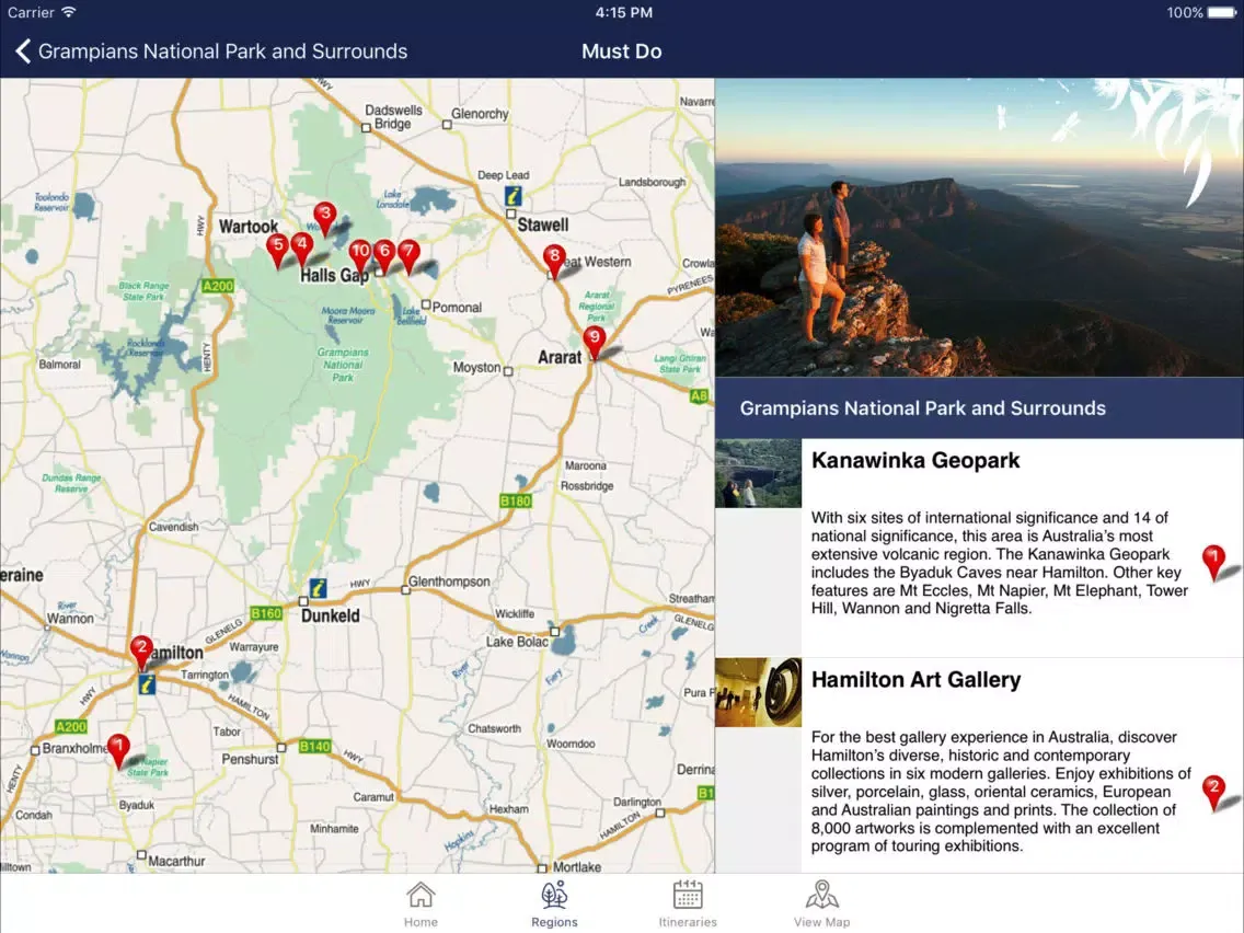 صور Great Southern Touring Route iPad 