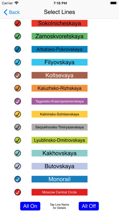 Moscow Metro 3D Map سکرین شاٹس