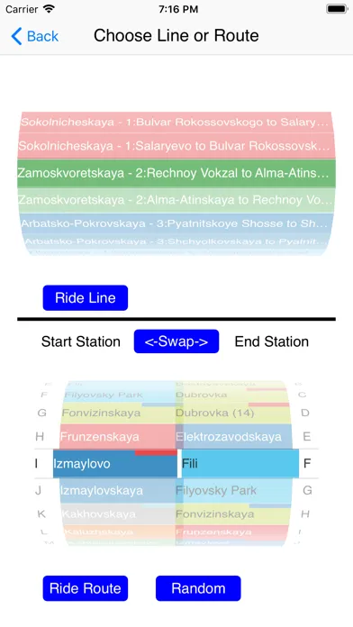 Moscow Metro 3D Map سکرین شاٹس